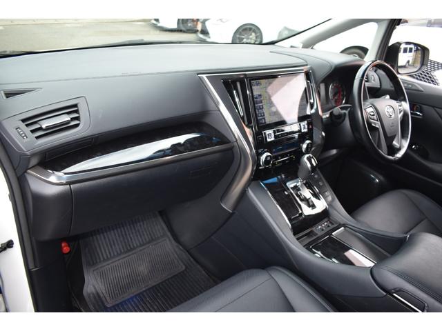ヴェルファイア 2.5Z Gエディション アドミレーション仕様WORK20AW車高調4本出しマフラーWSR3眼LEDヘッドシグネチャーイルミBSMアルパイン11inナビTVBカメラ12in後席モニター黒革エアシート両側パワスラDインナーミラー(17枚目)