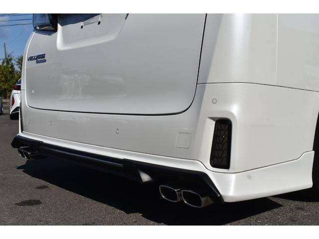 ヴェルファイア 2.5Z Gエディション アドミレーション仕様WORK20AW車高調4本出しマフラーWSR3眼LEDヘッドシグネチャーイルミBSMアルパイン11inナビTVBカメラ12in後席モニター黒革エアシート両側パワスラDインナーミラー(37枚目)