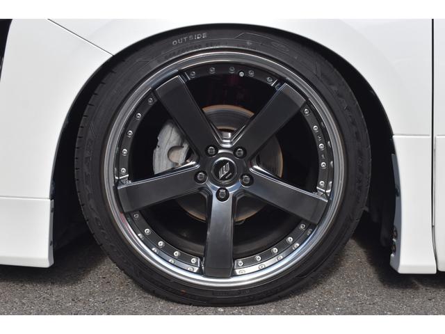 ヴェルファイア 2.5Z Gエディション アドミレーション仕様WORK20AW車高調4本出しマフラーWSR3眼LEDヘッドシグネチャーイルミBSMアルパイン11inナビTVBカメラ12in後席モニター黒革エアシート両側パワスラDインナーミラー(42枚目)