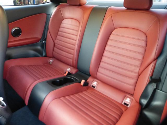 Ｃクラス Ｃ１８０クーペスポーツレザーエクスクルシブパッケージ　レーダーセーフティパッケージ　純ナビＴＶ　Ｂモニター　赤レザーシート　ＡＭＧアルミホイール　キーレスゴー　ＬＥＤヘッドライト　パノラミックルーフ　シートヒーター　パワーシート　ヘッドアップディスプレイ（13枚目）