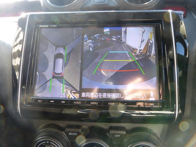スイフトスポーツ ベースグレード　６速ミッション　デュアルセンサーブレーキ　純正８インチナビフルセグＴＶ　ＤＶＤ再生ＣＤ　Ｂｌｕｅｔｏｏｔｈ　全方位モニター　スマートキー　ＬＥＤヘッドライト　シートヒーター　ＲＳＲローダウンサス（16枚目）