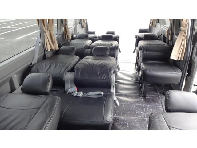 ハイエースワゴン グランドキャビン　ワンオーナー・パワースライド・リクライニング対策済・レザー調シートカバー・コーナーソナ・１６インチデイトナホイール・純正ナビ・バックカメラ・リヤフリップダウンモニター・当社オリジナルフロアーカーペット（33枚目）
