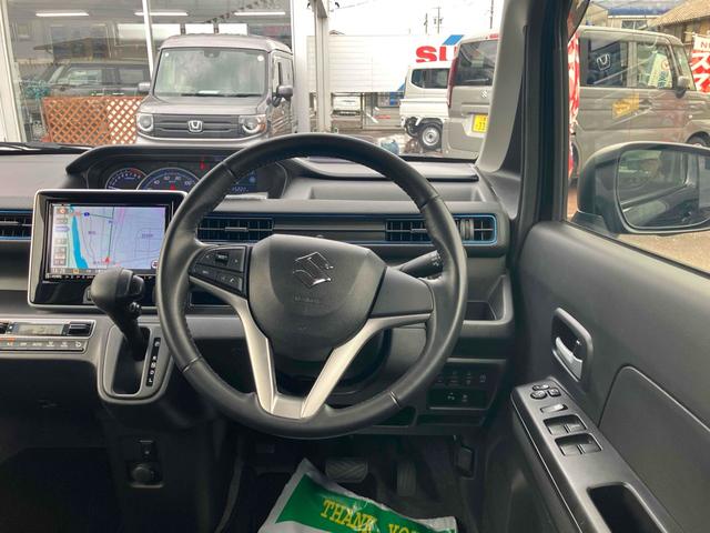 ワゴンR ハイブリッドFZ ドライブレコーダー 全周囲カメラ ナビ クリアランスソナー レーンアシスト 衝突被害軽減システム LEDヘッドランプ スマートキー アイドリングストップ 電動格納ミラー シートヒーター ベンチシート(3枚目)