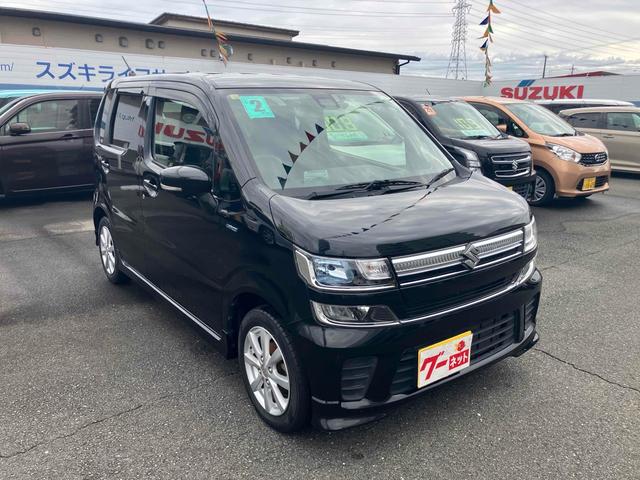 ワゴンR ハイブリッドFZ ドライブレコーダー 全周囲カメラ ナビ クリアランスソナー レーンアシスト 衝突被害軽減システム LEDヘッドランプ スマートキー アイドリングストップ 電動格納ミラー シートヒーター ベンチシート(12枚目)