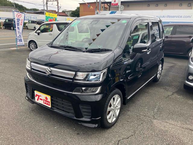 ワゴンR ハイブリッドFZ ドライブレコーダー 全周囲カメラ ナビ クリアランスソナー レーンアシスト 衝突被害軽減システム LEDヘッドランプ スマートキー アイドリングストップ 電動格納ミラー シートヒーター ベンチシート(14枚目)