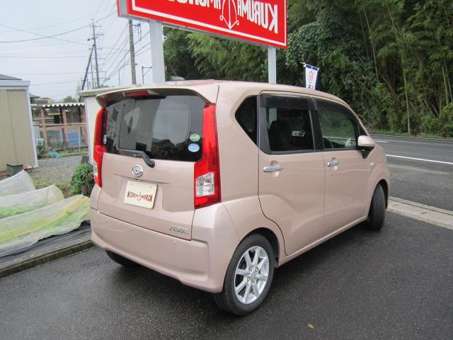 ムーヴ Ｘ　ＳＡＩＩ　純正ナビ　テレビ　Ｂｌｕｅｔｏｏｔｈ　リアカメラ　プッシュスタート　スマートキー　ＥＴＣ　アルミホイール　ブレーキサポート（4枚目）