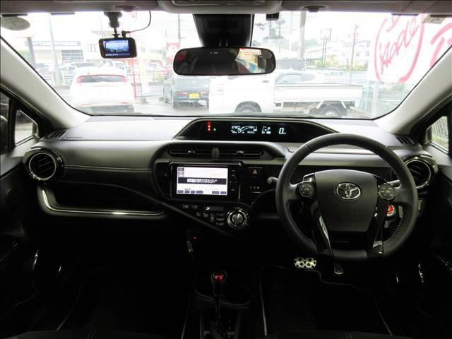 アクア G G’s 純正ナビ フルセグTV バックカメラ ETC トヨタセーフティセンス クルコン プッシュスタート オートライト フォグランプ 前後ドラレコ LEDヘッドライト(2枚目)