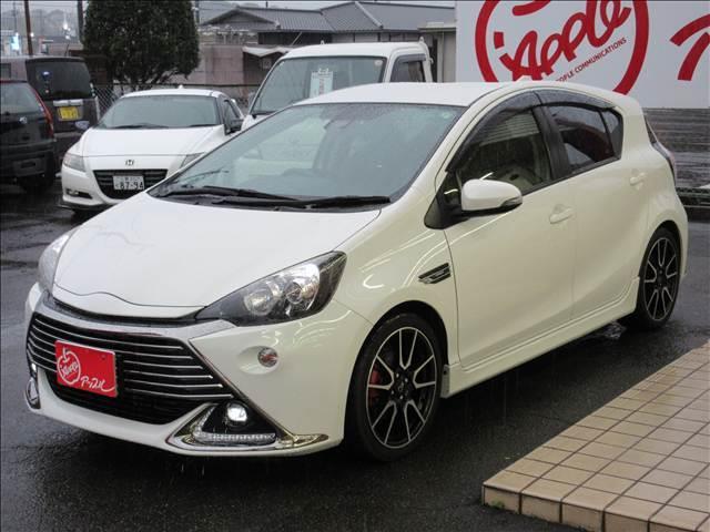 アクア G G’s 純正ナビ フルセグTV バックカメラ ETC トヨタセーフティセンス クルコン プッシュスタート オートライト フォグランプ 前後ドラレコ LEDヘッドライト(46枚目)