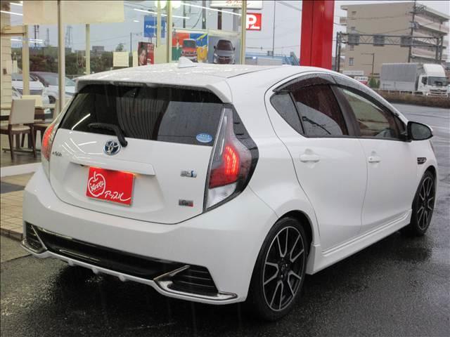 アクア G G’s 純正ナビ フルセグTV バックカメラ ETC トヨタセーフティセンス クルコン プッシュスタート オートライト フォグランプ 前後ドラレコ LEDヘッドライト(48枚目)