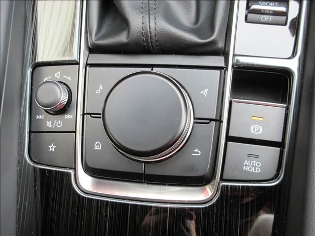 MAZDA3ファストバック 20S ツーリング バーガンディレザーパッケージ 別グレード18インチアルミホイール ETCオプション革製シフトノブ 純正ナビ フルセグTV TVキャンセラー 前後ドラレコ 全方位モニター(17枚目)