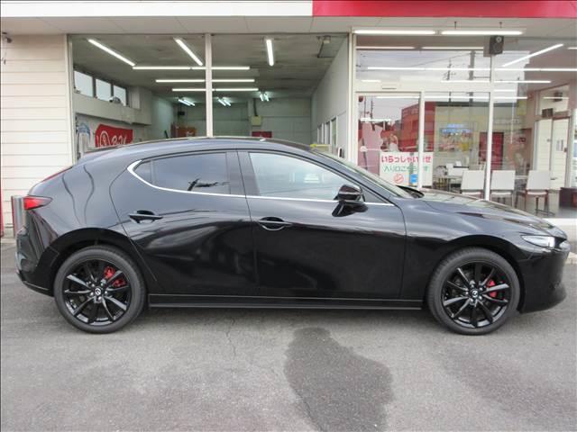 MAZDA3ファストバック 20S ツーリング バーガンディレザーパッケージ 別グレード18インチアルミホイール ETCオプション革製シフトノブ 純正ナビ フルセグTV TVキャンセラー 前後ドラレコ 全方位モニター(46枚目)