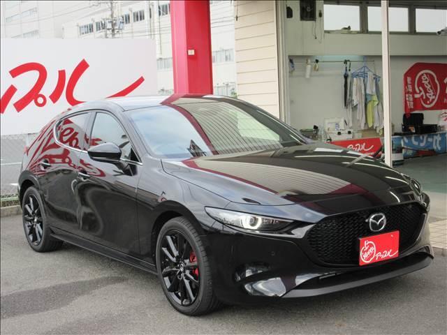 MAZDA3ファストバック 20S ツーリング バーガンディレザーパッケージ 別グレード18インチアルミホイール ETCオプション革製シフトノブ 純正ナビ フルセグTV TVキャンセラー 前後ドラレコ 全方位モニター(47枚目)