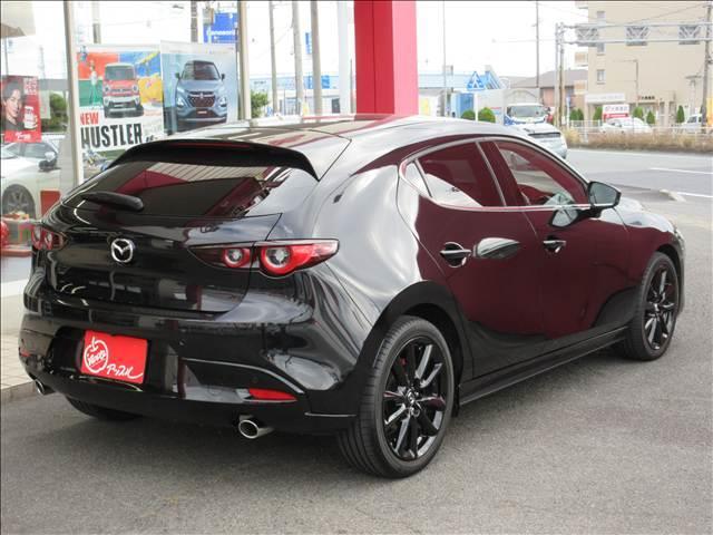 MAZDA3ファストバック 20S ツーリング バーガンディレザーパッケージ 別グレード18インチアルミホイール ETCオプション革製シフトノブ 純正ナビ フルセグTV TVキャンセラー 前後ドラレコ 全方位モニター(50枚目)