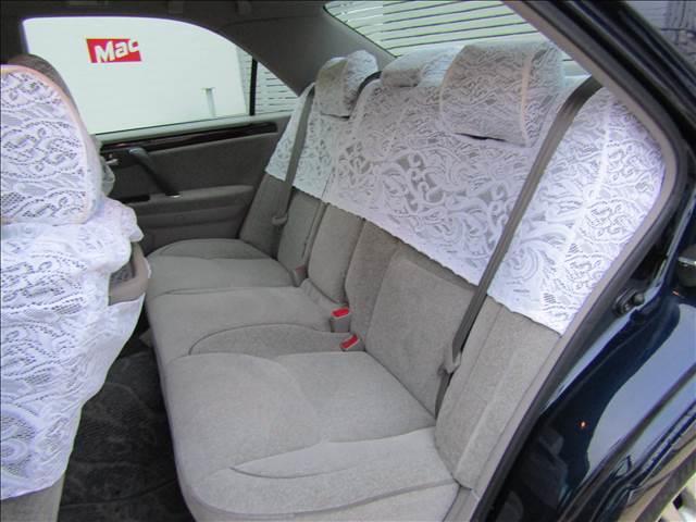 クラウン ロイヤルサルーン　後期モデル　１ＪＺ　直列６気筒　純正アルミ　ハーフレースシートカバー　パワーシート　スイングルーバー　オートライト（18枚目）