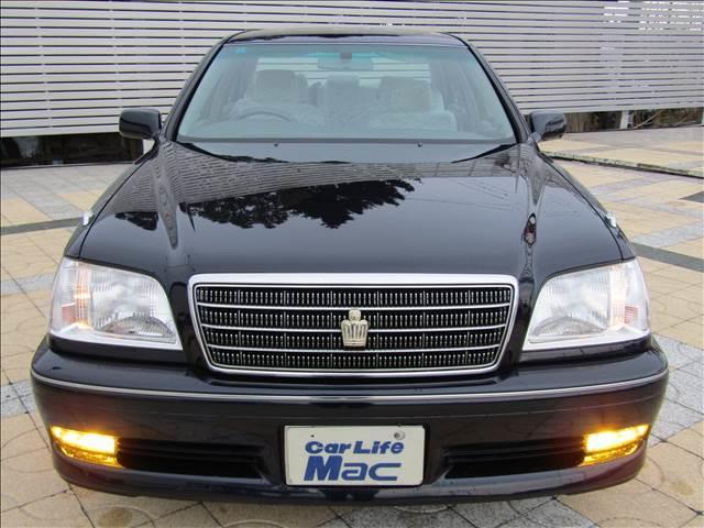 クラウン ロイヤルサルーン　後期モデル　１ＪＺ　直列６気筒　純正アルミ　ハーフレースシートカバー　パワーシート　スイングルーバー　オートライト（25枚目）