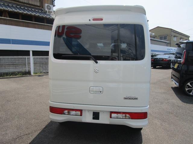 エブリイワゴン PZターボスペシャル ハイルーフ デュアルカメラブレーキサポート 誤発進抑制機能 車線逸脱抑制機能 ハイビームアシスト LEDライト リヤパーキングセンサー オートエアコン 両側電動スライドドア 新車メーカー保証(7枚目)