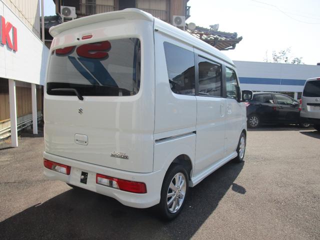 エブリイワゴン PZターボスペシャル ハイルーフ バックアイカメラ付きディスプレイオーディオ 両側電動スライドドア 電動オートステップ デュアルカメラブレーキサポート ふらつき警報機能 ハイビームアシスト 誤発進抑制機能 新車メーカー保証(14枚目)