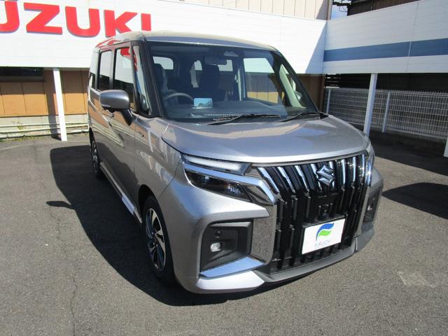 ソリオバンディット ハイブリッドMV 全方位カメラ ナビ ETC ドラレコ 衝突被害軽減システム デュアルセンサーブレーキサポート パーキングセンサー 電動パーキングブレーキ サーキュレータ サンシェード パーソナルテーブル メーカー保証(5枚目)