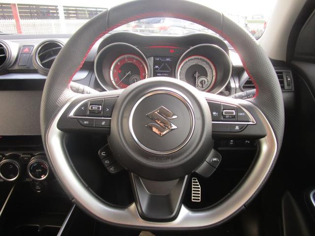 スイフトスポーツ ＺＣ３３Ｓ　ファイナルエディション　ナビ　バックカメラ　衝突被害軽減システム　デュアルセンサーブレーキサポート　ふらつき警報機能　ハイビームアシスト　先行車発進お知らせ機能　ＵＶカットガラス　パワーステアリング（19枚目）