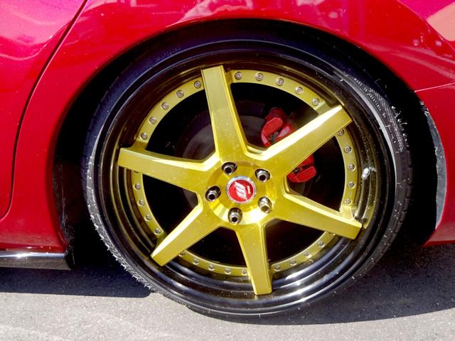 20S 20S 車高調 WORK 20インチアルミ 特別塗装 クルコン スマートキー バックモニター SCBS フルセグTV HDDナビ ETC(11枚目)