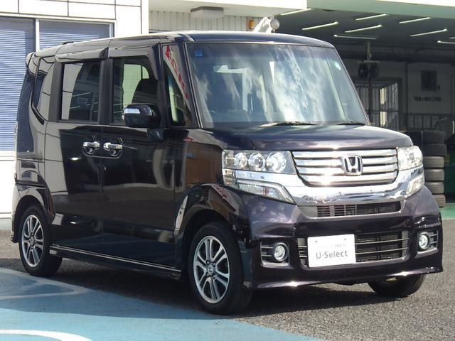 N-BOXカスタム GSSパッケージ 純正ナビVXM-152VFi ETC ディスチャージライト 前社外ドラレコ 純正アルミ 両側電動スライドドア バックモニター(5枚目)