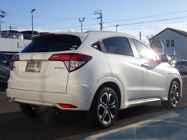 ヴェゼル ハイブリッドZ・ホンダセンシング 純正ナビVXM-175VFi ETC シートヒーター 純正アルミ LEDヘッドライト バックモニター 衝突軽減ブレーキ(7枚目)