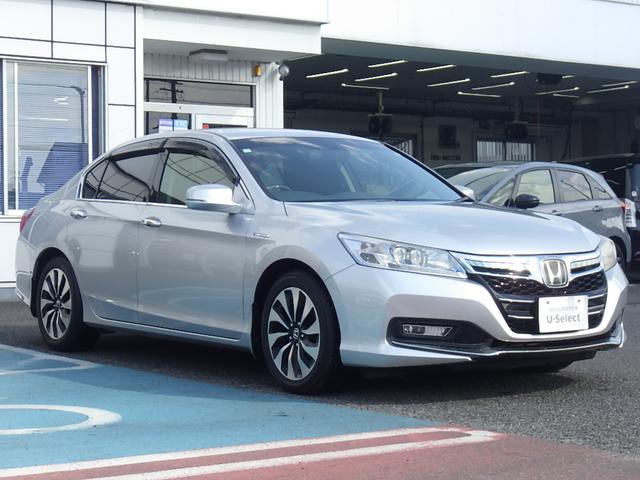 アコードハイブリッド ＥＸ　純正ナビ　ＥＴＣ　バックモニター　衝突軽減ブレーキ　純正アルミホイール（5枚目）