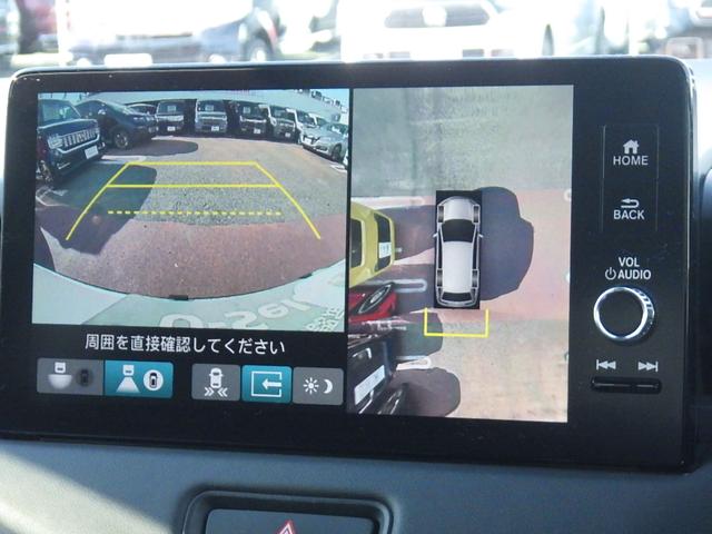 ヴェゼル ｅ：ＨＥＶＺ　ホンダコネクトナビ　ＥＴＣ　前後純正ドラレコ　シートヒーター　マルチビューカメラ　衝突軽減ブレーキ　バックモニター　パワーテールゲート（3枚目）