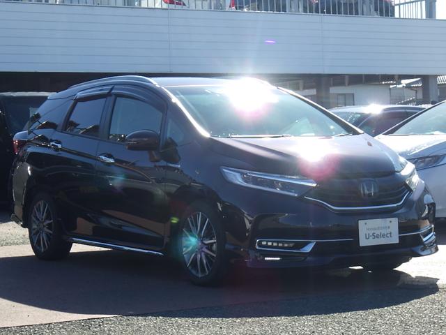 シャトル ハイブリッドＺホンダセンシング　純正８インチナビＶＸＭ－２０７ＶＦＥｉ　前後純正ドラレコ　純正アルミ　ＥＴＣ　シートヒーター　バックモニター　ＬＥＤヘッドライト　衝突軽減ブレーキ（5枚目）