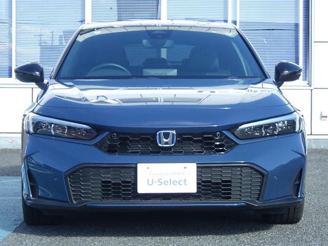 シビック ｅ：ＨＥＶＥＸ　ホンダコネクトナビ　ＥＴＣ　シートヒーター　パワーシート　ＬＥＤヘッドライト　衝突軽減ブレーキ　バックモニター（4枚目）