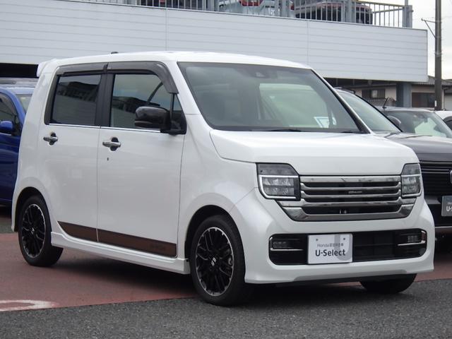 Ｎ－ＷＧＮカスタム Ｌ・ターボ　純正８インチナビＶＸＵ－２２７ＮＢｉ　前後純正ドラレコ　純正アルミ　シートヒーター　ＥＴＣ　ＬＥＤヘッドライト　衝突軽減ブレーキ（5枚目）