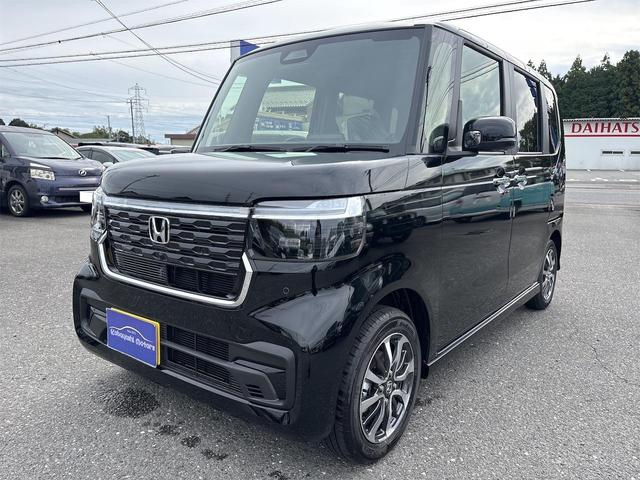 Ｎ－ＢＯＸカスタム ベースグレード　届出済未使用車　ホンダセンシング　バックカメラ　ＬＥＤヘッドライト　パワースライドドア　シートヒーター　オートハイビーム　ＡＣＣ　純正ＡＷ　オートリトラミラー　スマートキー（2枚目）