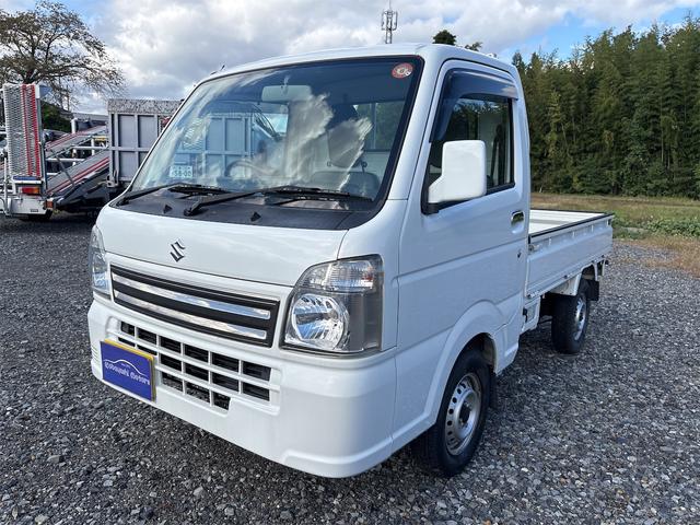 キャリイトラック KCスペシャル 走校距離少ない オートマ車 エアコン パワステ パワーウィンドウ 荷台マット ゲートプロテクター キーレス フロアラバーマット ドアバイザー エアバッグ AN/FMラジオデッキ(2枚目)