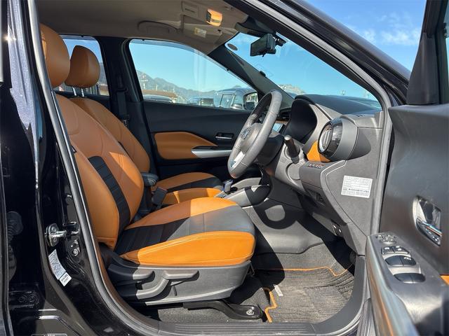 キックス X ツートーンインテリアエディション エマージェンシーブレーキ 純正9インチナビ 地デジTV BT デジタルインナーミラー アラウンドビューモニター プロパイロット ETC2.0 前後ドラレコ レザーシート シート&ハンドルヒーター(21枚目)