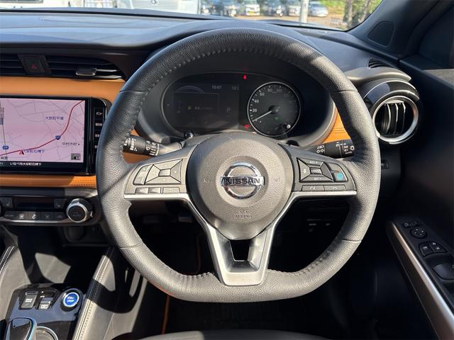 キックス X ツートーンインテリアエディション エマージェンシーブレーキ 純正9インチナビ 地デジTV BT デジタルインナーミラー アラウンドビューモニター プロパイロット ETC2.0 前後ドラレコ レザーシート シート&ハンドルヒーター(28枚目)