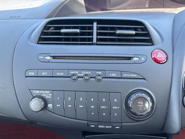 シビック タイプR ユーロ 6速ミッション車 タイプR専用シート HIDヘッドライト フォグライト 純正18インチアルミ キーレス プッシュスタート コーナーセンサー VSA(23枚目)