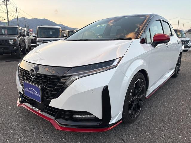 オーラ ニスモ　エマージェンシーブレーキ　純正９インチナビ　地デジＴＶ　ＢＴ　アラウンドビューモニター　プロパイロット　デジタルインナーミラー　ドラレコ　ＥＴＣ２．０　ワイヤレス充電　前席シート＆ステアリングヒーター（2枚目）