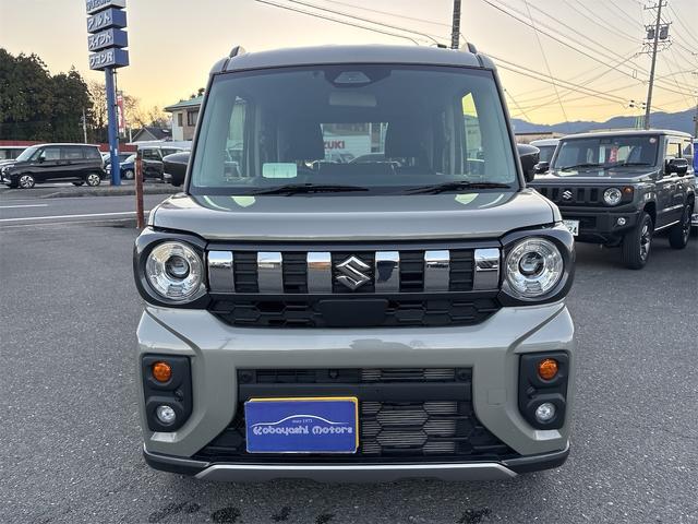 スペーシアギア ハイブリッドＸＺ　スズキセーフティサポート　全方位モニター付９インチナビ　地デジＴＶ　Ｂｌｕｅｔｏｏｔｈ　ＨＵＤ　ＥＴＣ　ルーフレール　シート＆ハンドルヒーター　両側電動スライドドア　ＬＥＤヘッド＆フォグ　スマートキー（3枚目）