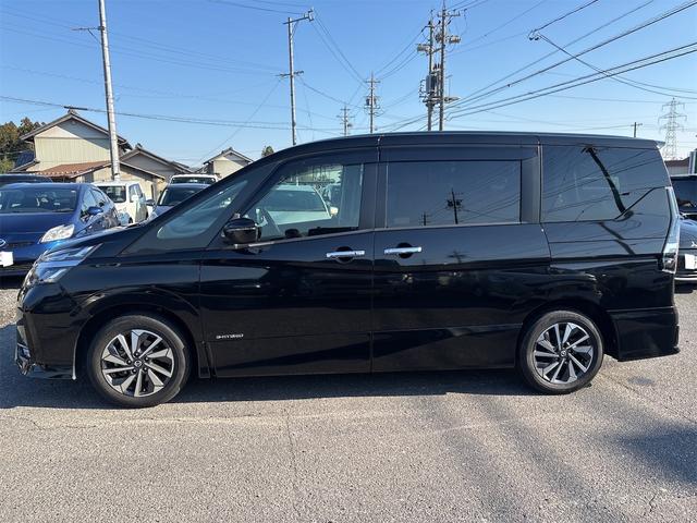 セレナ ハイウェイスターＶ　エマージェンシーブレーキ　純正１０インチナビ　フルセグＴＶ　ＢＴ　ＤＶＤ／Ｂｌｕ－ｒａｙ　両側電動スライドドア　ドラレコ　ＥＴＣ　プロパイロット　フリップダウンモニター　バックカメラ　純正ＡＷ　ＢＳＭ（9枚目）