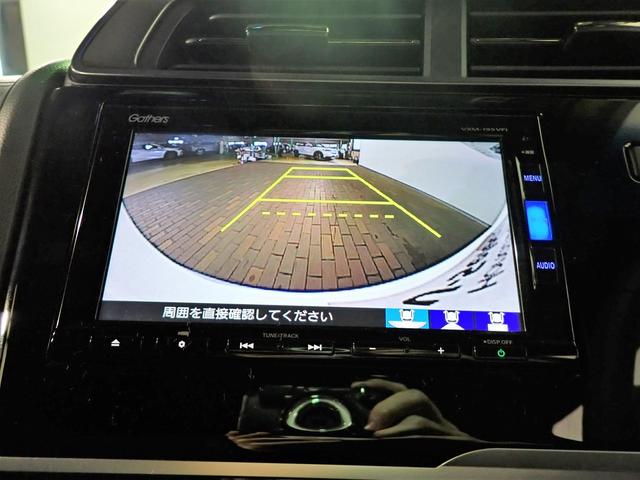 フィットハイブリッド Ｓホンダセンシング　ギャザズメモリーナビ　フルセグＴＶ　ＣＤ＆ＤＶＤ再生　ブルートゥース　バックカメラ　ＥＴＣ車載器　コンフォートビューＰＫＧ　ＬＥＤオートライト　ドラレコ　ワンオーナー　スマートキー（8枚目）