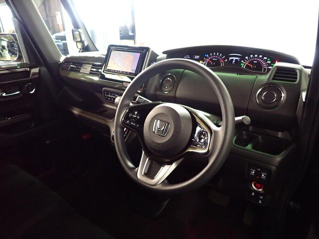 Ｎ－ＢＯＸカスタム Ｇ・Ｌホンダセンシング　社外ＨＤＤナビ　フルセグＴＶ　ＣＤ＆ＤＶＤ再生　ブルートゥース　バックカメラ　ＥＴＣ車載器　両側電動スライドドア　ベンチシート　ＬＥＤオートライト　ドラレコ　ワンオーナー　スマートキー（21枚目）