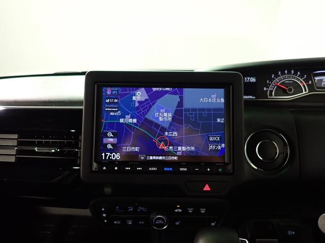 Ｎ－ＢＯＸカスタム ＥＸ　ギャザズ８インチメモリーナビ　フルセグＴＶ　ブルートゥース　バックカメラ　ＥＴＣ車載器　両側電動スライドドア　シートヒーター　ＬＥＤオートライト　ワンオーナー　禁煙車　Ｐセンサー　ドラレコ前後（8枚目）