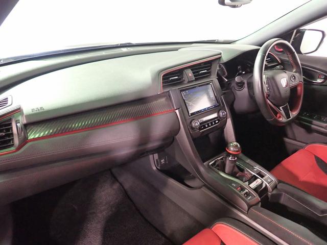 シビック タイプR 6速マニュアル 社外7インチナビ フルセグTV CD&DVD再生 ブルートゥース バックカメラ ETC車載器 LEDオートライト 禁煙車 無限シフトノブ クルーズコントロール 純正20AW(24枚目)