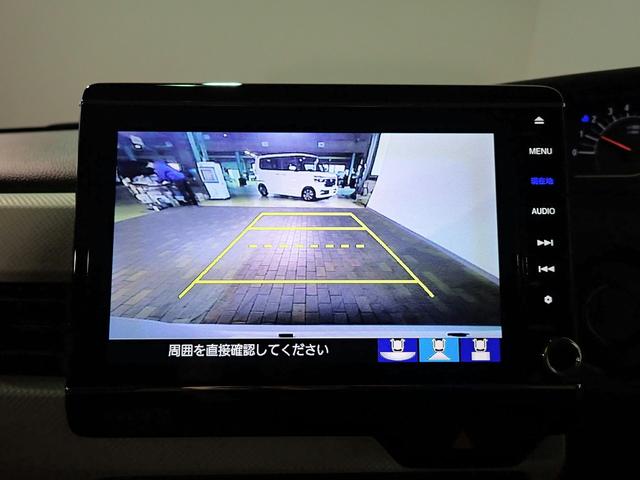 Ｎ－ＢＯＸ Ｌ　ギャザズ８インチＳＤナビ　フルセグＴＶ　ＣＤ＆ＤＶＤブルートゥース　Ｂカメラ　ＥＴＣ　Ｌ側電動スライドドア　シートヒーター　ＬＥＤオートライト　パーキングセンサー　ワンオーナー　禁煙車　ドラレコ前後（9枚目）
