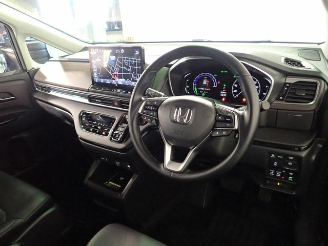 オデッセイハイブリッド e:HEVアブソルート・EX ギャザズ11.4インチメモリーナビ フルセグTV CD&DVD再生 ブルートゥース マルチビューカメラ 純正天吊りモニター ETC車載器 両側電動スライドドア ドラレコ前後 ワンオーナー Pセンサー(22枚目)