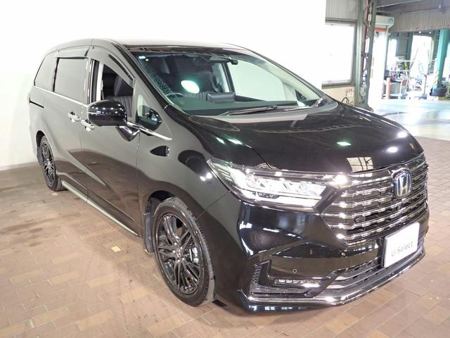 オデッセイハイブリッド e:HEVアブソルート・EX ギャザズ11.4インチメモリーナビ フルセグTV CD&DVD再生 ブルートゥース マルチビューカメラ 純正天吊りモニター ETC車載器 両側電動スライドドア ドラレコ前後 ワンオーナー Pセンサー(30枚目)