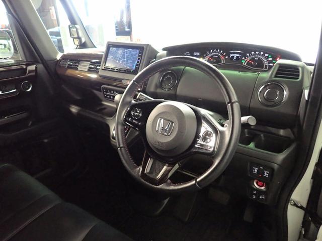 Ｎ－ＢＯＸカスタム Ｌ・ターボコーディネートスタイル　ギャザズメモリーナビ　フルセグＴＶ　ブルートゥース　ＵＳＢ　バックカメラ　両側電動スライドドア　ＬＥＤオートライト　オートハイビーム　禁煙車　シートヒーター　パーキングセンサー　ホンダセンシング（24枚目）