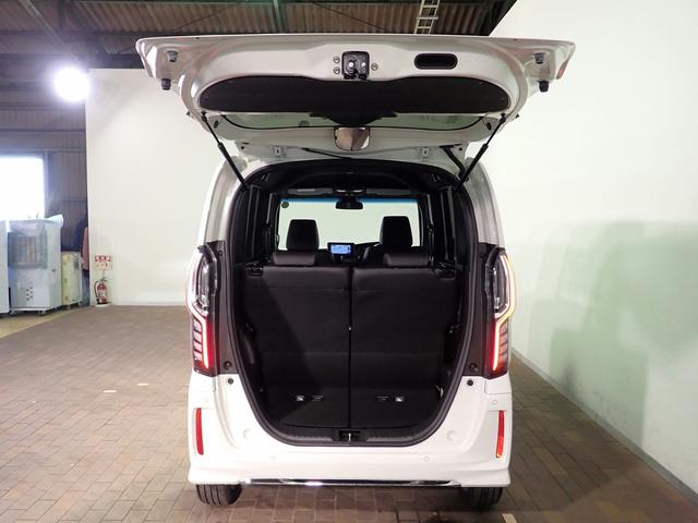 Ｎ－ＢＯＸカスタム Ｌターボ　社外メモリーナビ　ワンセグＴＶ　ＣＤ＆ＤＶＤ再生　ブルートゥース　バックカメラ　両側電動スライドドア　シートヒーター　ＬＥＤオートライト　禁煙車　ハーフレザーシート　パーキングセンサー（28枚目）