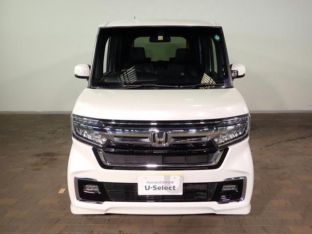 Ｎ－ＢＯＸカスタム Ｌターボ　社外メモリーナビ　ワンセグＴＶ　ＣＤ＆ＤＶＤ再生　ブルートゥース　バックカメラ　両側電動スライドドア　シートヒーター　ＬＥＤオートライト　禁煙車　ハーフレザーシート　パーキングセンサー（32枚目）