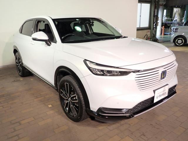 ヴェゼル ｅ：ＨＥＶＺ　ギャザズ９インチナビ　フルセグＴＶ　ブルートゥース　バックカメラ　ＥＴＣ車載器　ハーフレザーＳ　シート＆ステアリングヒーター　ＬＥＤオートライト　ワンオーナー　禁煙車　パーキングセンサー　ドラレコ前後（31枚目）